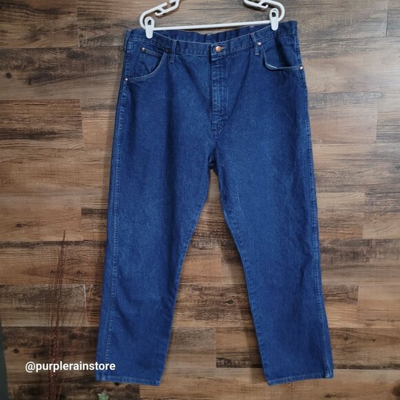 Vtg Wrangler Jeans 42x32 Measures 40x31 Cowboy Cut Relaxed Western 90's Y2K - Picture 2 of 11
